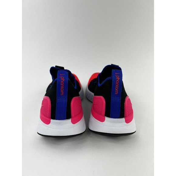 Nike React Phantom Run Flyknit 2 Women's Shoes Sneakers Black Red NO SHOE BOX - Picture 6 of 11